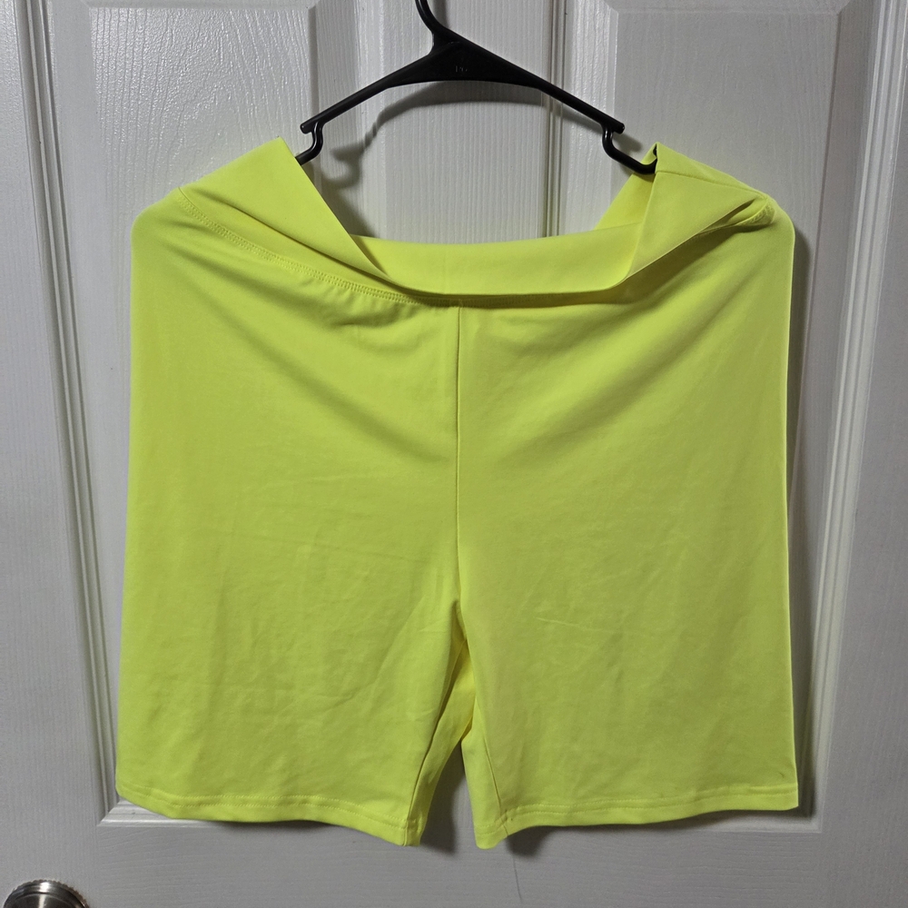 Neon Yellow Women's Shorts